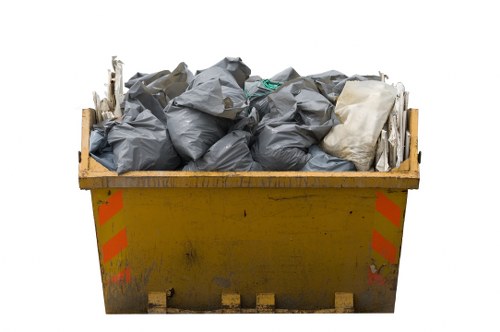 Experienced professionals managing garage clearance in Uxbridge