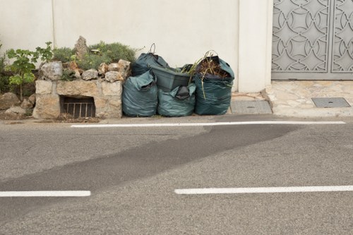 Commercial building debris removal in Uxbridge